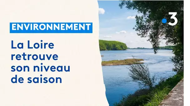 Au plus bas niveau depuis des mois, la Loire retrouve son lit