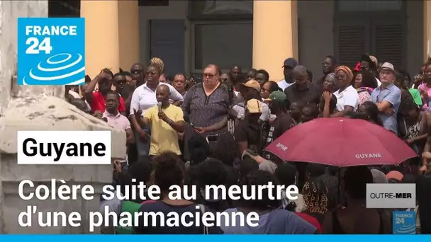 En Guyane, la colère des habitants suite au meurtre d'une pharmacienne • FRANCE 24