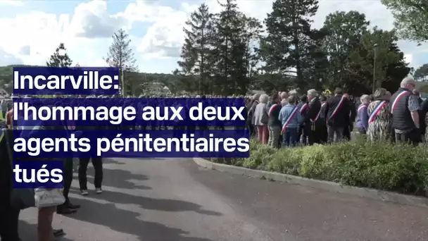 Drame à Incarville: l'hommage aux deux agents pénitentiaires tués en intégralité