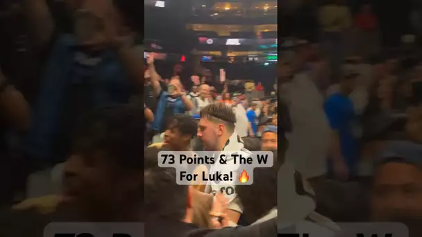 Take an INSIDE LOOK At Luka Doncic’s UNREAL 73 Point Performance! 🔥👀| #Shorts
