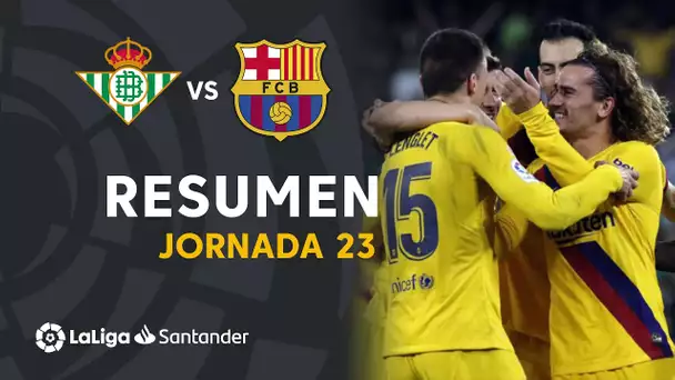 Resumen de Real Betis vs FC Barcelona (2-3)