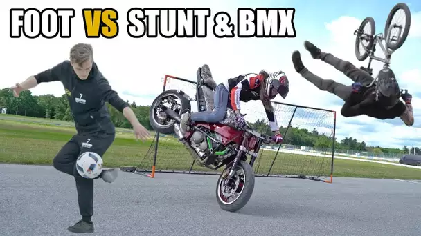 FOOT vs STUNT & BMX ! (feat. Sarah Lezito, Patrick Guimez, Gautier Fayolle)