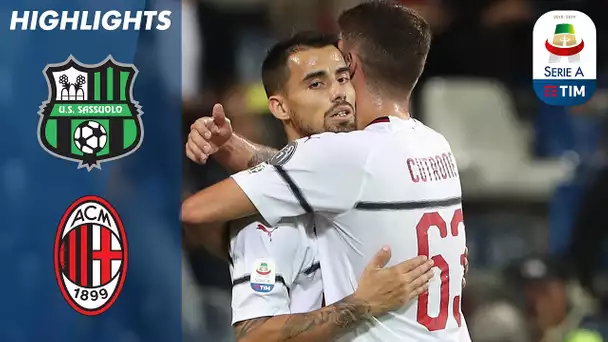 Sassuolo 1-4 AC Milan | Trionfo del Milan sul Sassuolo con doppietta di Suso | Serie A