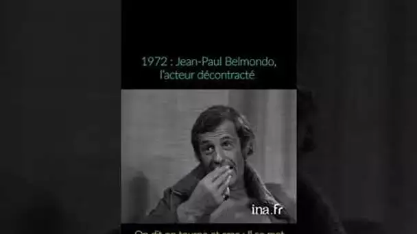 Jean-Paul Belmondo, l’acteur décontracté #shorts #ina