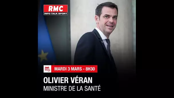 Olivier Véran répond aux questions de Jean-Jacques Bourdin à 8H30 sur RMC et BFMTV