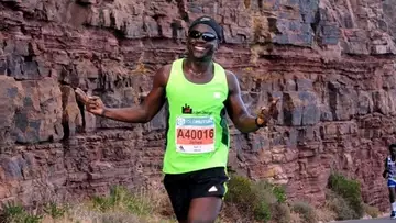 Le Kényan James Waliula court tous les marathons du monde pour le plaisir
