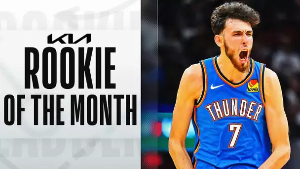 Chet Holmgren's November Highlights | Kia NBA Western Conference Rookie of the Month #KiaROTM