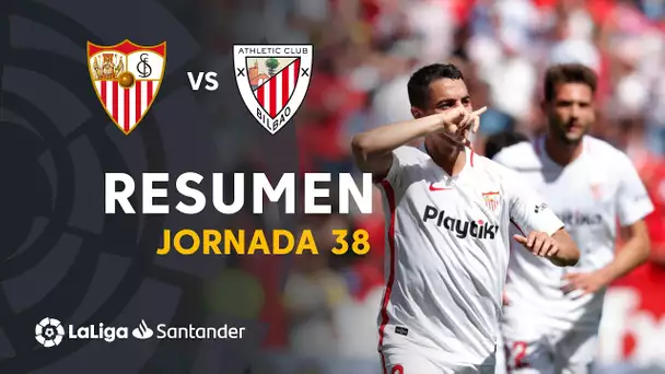 Resumen de Sevilla FC vs Athletic Club (2-0)