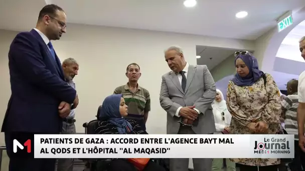 Patients de Gaza : accord entre l´agence Bayt Mal Al Qods et l´hôpital "Al Maqasid"