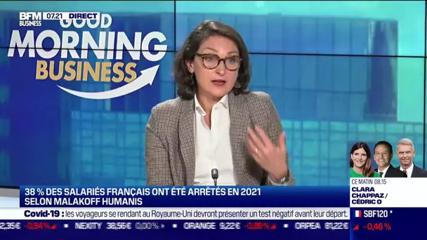 Anne-Sophie Godon (Malakoff Humanis) : L'absentéisme dans les entreprises en hausse en 2021