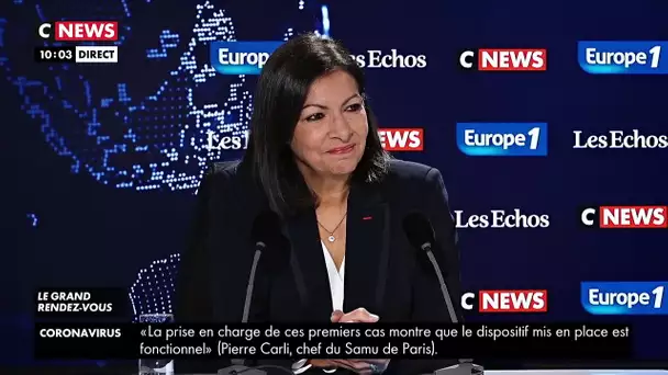 Coronavirus : «C'est le principe de précaution qui prime» déclare Anne Hidalgo dans #leGrandRDV
