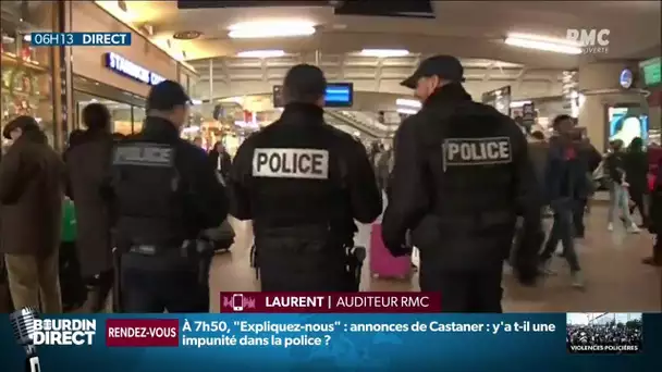 "Depuis 2018 et les gilets jaunes la France est anti-flics, c'est la mode" dénonce Laurent, auditeur