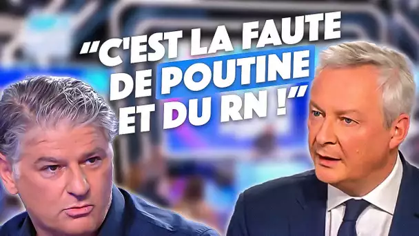 Bruno Le Maire accuse Poutine et l'extrême droite !