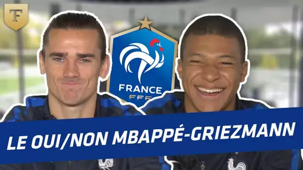 Le Oui/Non avec Griezmann et Mbappé (Equipe de France)