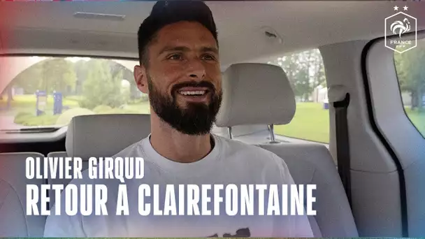 Olivier Giroud de retour à Clairefontaine