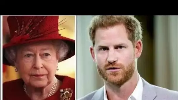 La reine a estimé que la tension du prince Harry avec la famille royale était en train de "décongéle