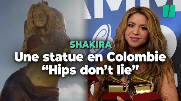 Shakira a sa statue en Colombie, dans sa ville natale de Barranquilla
