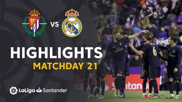 Highlights Real Valladolid vs Real Madrid (0-1)