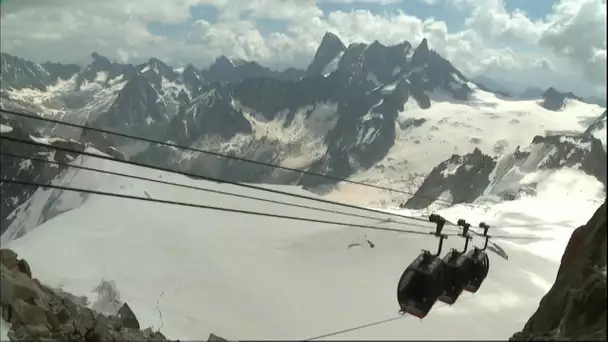 Balade de l'été: Le téléphérique de l'Aiguille du Mont-Blanc