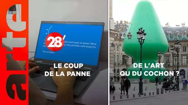 Art public et controverses / Informatique : sommes-nous à l'abri du grand bug ? - 28 Minutes - ARTE