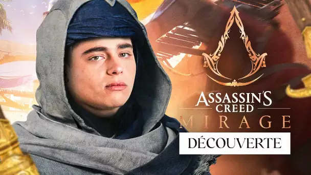 DÉCOUVERTE DU NOUVEAU ASSASSIN'S CREED MIRAGE