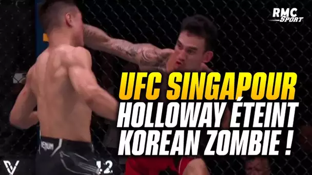 UFC Fight Night : Holloway terrasse "Korean Zombie" avec un KO foudroyant