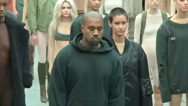 Kanye West a présenté ses Yeezy dans un défilé à New York
