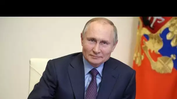 Vladimir Poutine prend la parole lors du sommet sur le climat organisé par Joe Biden