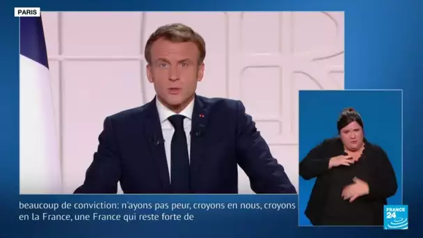 REPLAY : Allocution d'Emmanuel Macron • FRANCE 24