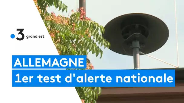 Allemagne : 1er test d'alerte nationale