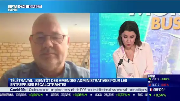 Michel Beaugas (FO): Des amendes administratives pour les entreprises récalcitrantes au télétravail