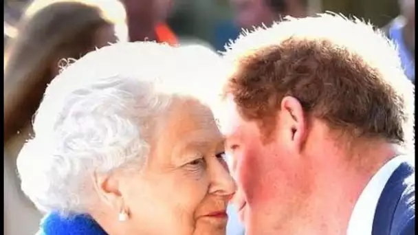 La reine dans un commentaire de quatre mots après avoir soutenu le prince Harry pour un projet bien-