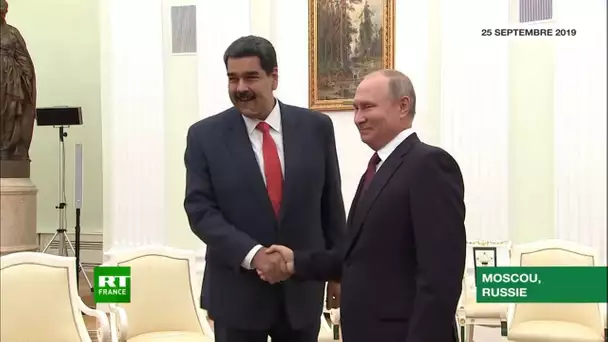Russie : rencontre entre Vladimir Poutine et Nicolas Maduro