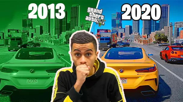 GTA 5 2013 VS GTA 5 2020 : EVOLUTION !