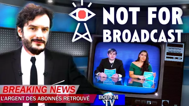 LES NEWS DANS LES MAINS D'UN IRRESPONSABLE !!! -Not For Broadcast- avec Bob Lennon