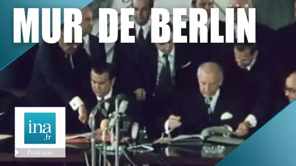 1973 : Les deux Allemagnes entrent à l'ONU |  Archive INA