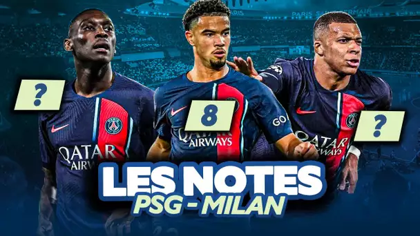 🏆 PSG - AC Milan (3-0) : Les notes des Parisiens !