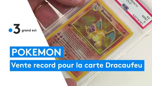 Nouveau record pour une vente de cartes Pokémon à Troyes