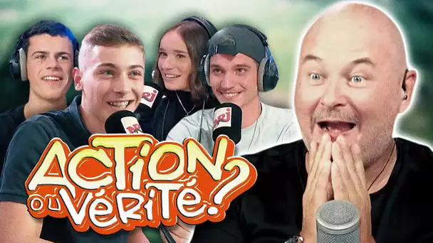 ACTION OU VÉRITÉ AVEC LES STAGIAIRES DE L'ÉMISSION