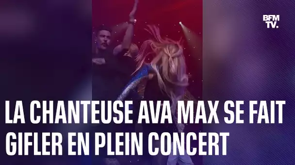 La chanteuse Ava Max se fait gifler sur scène lors de son concert à Los Angeles