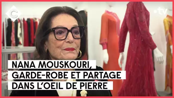 Nana Mouskouri, garde-robe et partage - L’Oeil de Pierre - C à Vous - 1606/2023