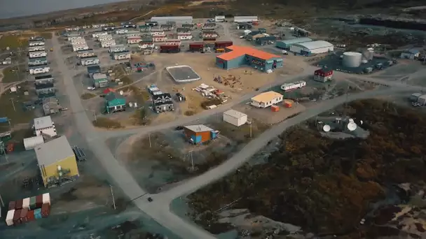 Le village d'Umiujaq au Nunavik (Canada)