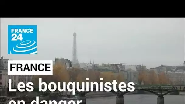 France : les bouquinistes en danger, la mairie de Paris lance un appel à candidatures • FRANCE 24