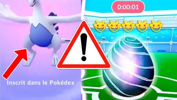 CAPTURE DE LUGIA & ARNAQUE POKEMON GO !! - Capture Pokémon légendaire