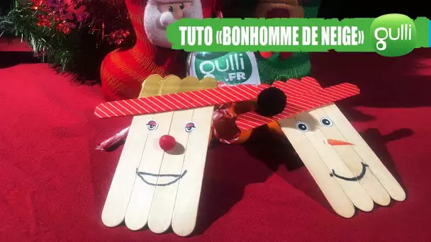 Joyeux Noël avec GULLI : Le Bonhomme de Neige en Bâtonnets ! Tuto #1