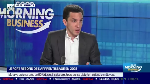 Alexandre Judes (Indeed): Le fort rebond de l'apprentissage en 2021