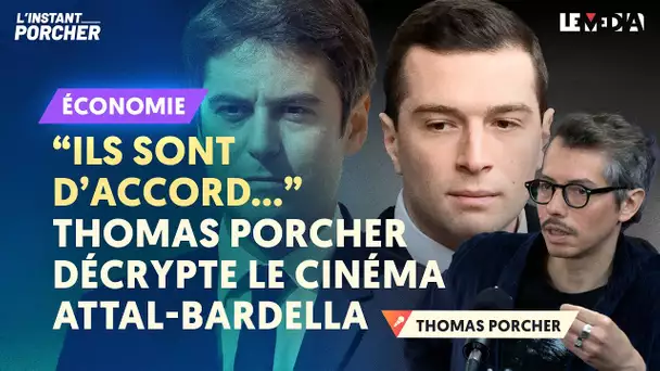 "ILS SONT D'ACCORD..." : THOMAS PORCHER DÉCRYPTE LE CINÉMA ATTAL-BARDELLA