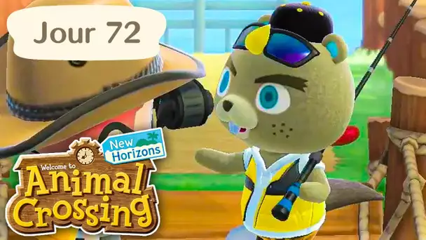 Jour 72 | PoPo-Pollux le Rappeur ! | Animal Crossing : New Horizons