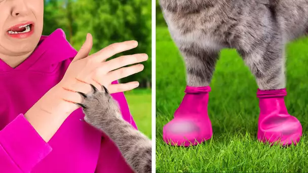 ASTUCES & GADGETS BRILLANTS POUR LES MAÎTRES D'ANIMAUX COOL