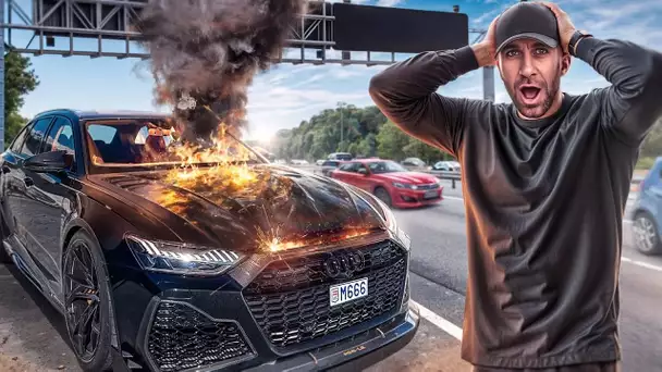 L’ENFER 😱😨 JE FAIS 1.000 KM AVEC MA RS6 ABT TOUTE NEUVE ET JE CASSE TOUT 😱😨